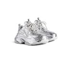 Men’s Triple S Sneaker  in Silver - Image 2